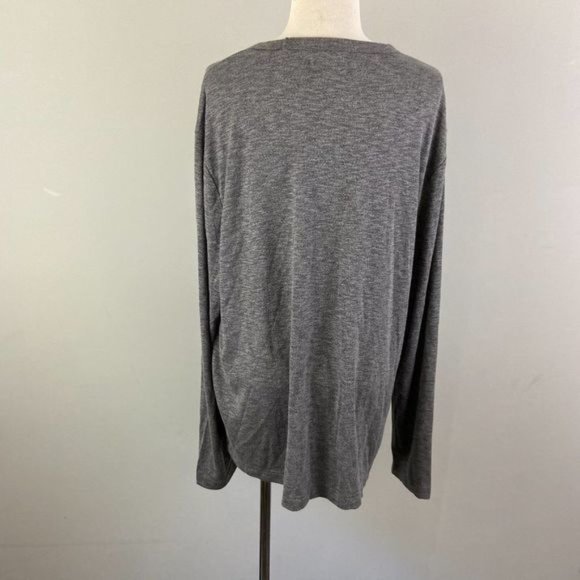 NWT NORDSTROM Grey Long Sleeve Crew Neck Shirt? - Picture 5 of 9